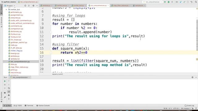 List Comprehension | Advanced Python | Tutorial 20 смотреть онлайн