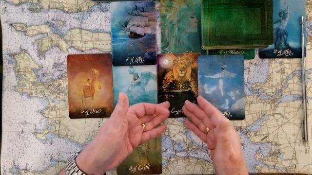 Oracle 4 Card U Pick with Dyadic Cross Finishes Tarot Card Reading смотреть онлайн