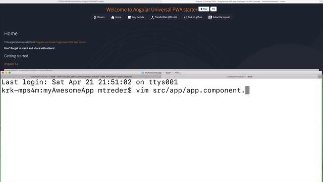Angular Universal Progressive Web App - Schematics for CLI смотреть онлайн