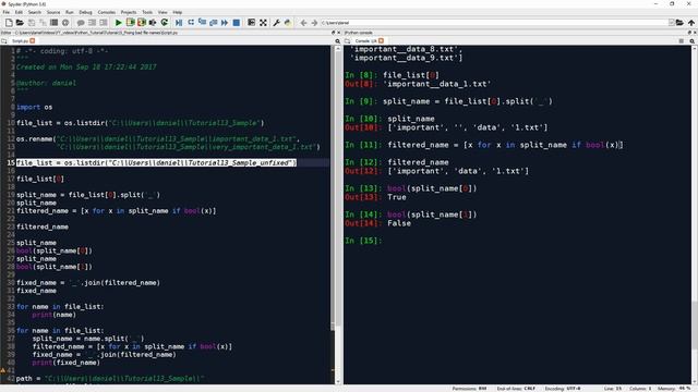 How To Change File Names With Python - Python Tutorial #13 смотреть онлайн