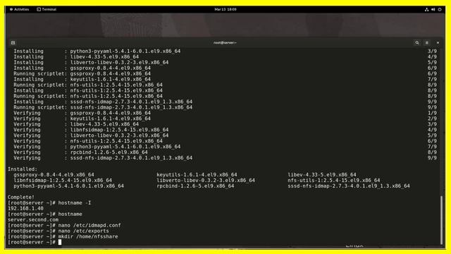 Linux NFS Server: How to Set Up Server and Client On Oracle Linux 9 смотреть онлайн