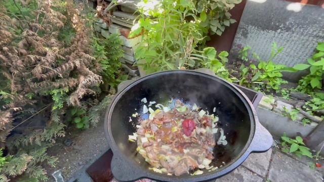Сай с овощами в казане!Рецепт на каждый день?Лучшее,что можно съесть ???#казан#вкусно#2022 смотреть онлайн