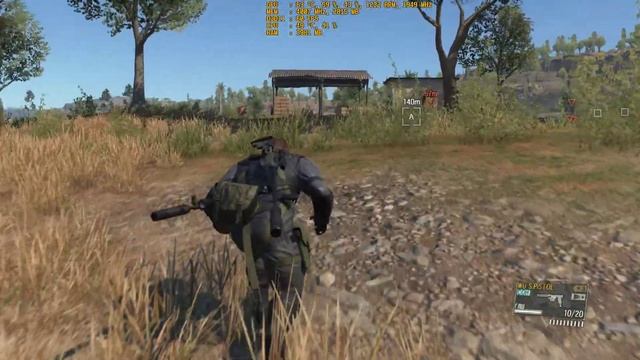 Тест Metal Gear Solid V The Phantom Pain - i5 3470 и GTX 1060 6Gb G1 Gaming смотреть онлайн