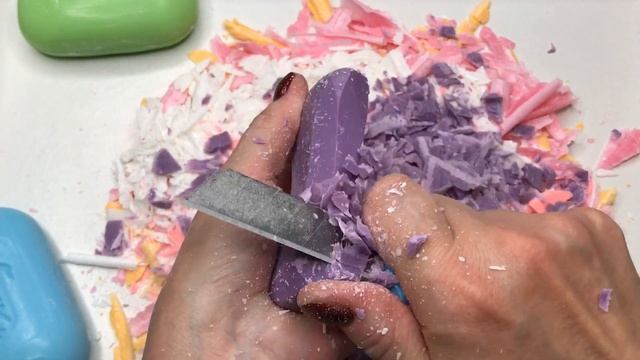 АСМР видео! Резка мыла! Без слов! Soap Carving ASMR! No Talking!