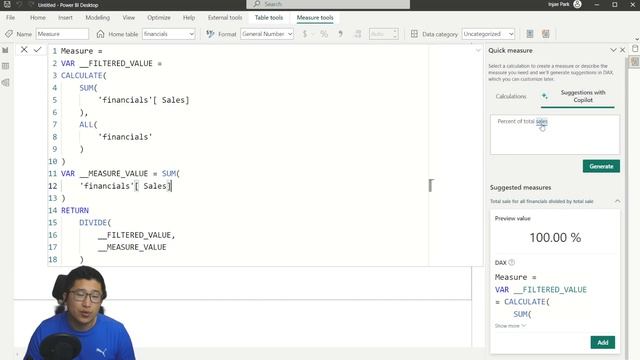 Copilot in Power BI - Quick Measures (May 2023 Update) смотреть онлайн