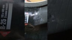 ремонт покрышки порез на  протекторе варка