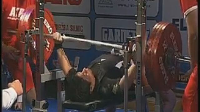 Рекорд мира по жиму лежа. Hisayuki Nakayama 228 кг смотреть онлайн