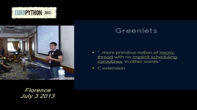 G. Peretin - Greenlet based concurrency смотреть онлайн