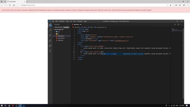 Bootstrap 5 For Beginners Tutorial #5 Alert [Speak Khmer] смотреть онлайн