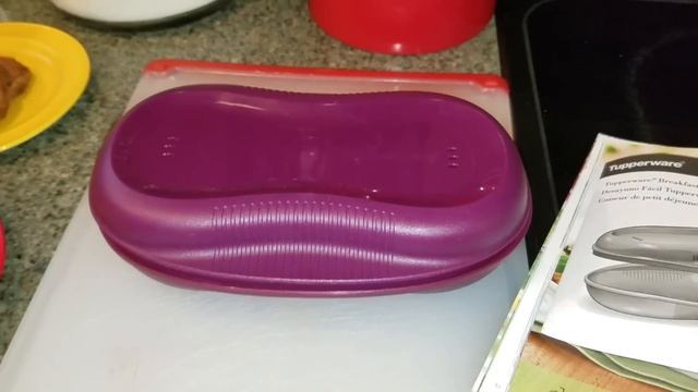Tupperware Microwave Breakfast Maker смотреть онлайн