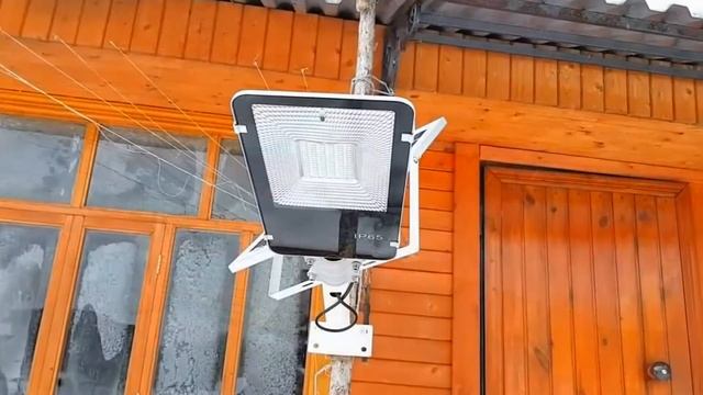 Товары для дома с Aliexpress. Светодиодный уличный фонарь на солнечной батарее смотреть онлайн