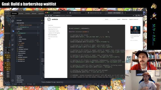 Replay: Building a waitlist for my friend's barbershop with React, Redis, and WebSockets смотреть онлайн