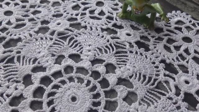 салфетка крючком смотреть онлайн