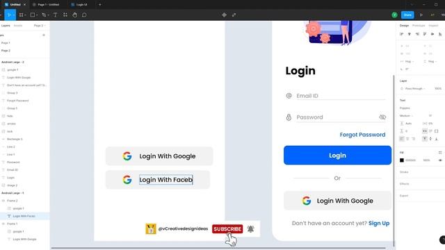 Figma tutorial: Auto layout button смотреть онлайн