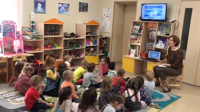 ВеДеДо. Занятие ""Голубой цвет". Внедрение в д/с школы № 109 г. Москвы смотреть онлайн