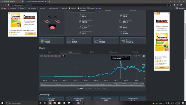 Super Super Happy Face Got Proof Based?! (Rap Chart Changed) | Roblox Trading смотреть онлайн