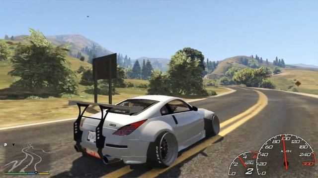 GTA 5 Nissan 350z Rocket Bunny Kit Stanced гта 5 авто машина car #авто #car #gta5 #гта5 смотреть онлайн