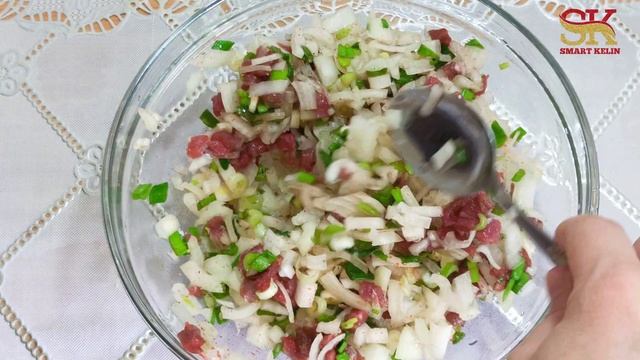 Обалденная Лепешка в духовке/Катлама с мясом/Узбекский МЯСНОЙ ХЛЕБ смотреть онлайн