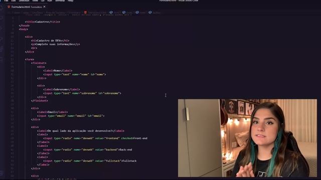 FORMULÁRIOS COM HTML e CSS! смотреть онлайн