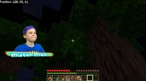Прохождение Minecraft не ломая дерево Макс