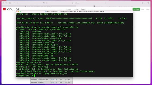 Install IonCube Loader PHP Encoder on Hestia смотреть онлайн