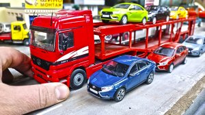 Автовоз привёз НОВЫЕ ЛАДА ВЕСТА автолегенды 34. Про машинки