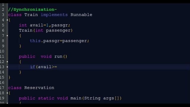 Java thread PROGRAM with synchronization METHOD смотреть онлайн