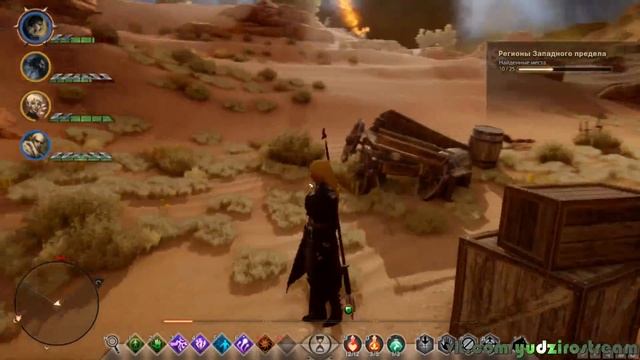 Dragon age inquisition Кошмар + - 23.Безветренные руины.Грифоновы Крылья.Коракавус. смотреть онлайн