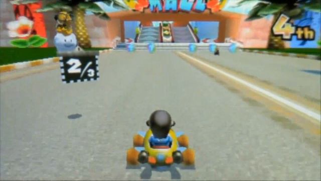 Mario Kart 7 Walkthrough - Banana Cup смотреть онлайн