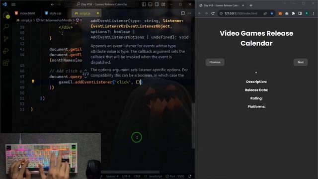 ASMR Programming - Coding Games Release Calendar - No Talking смотреть онлайн