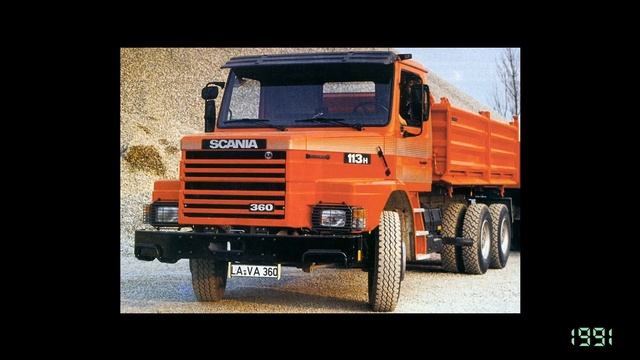 Scania 3 series - picture from old magazines '80 / '90s смотреть онлайн