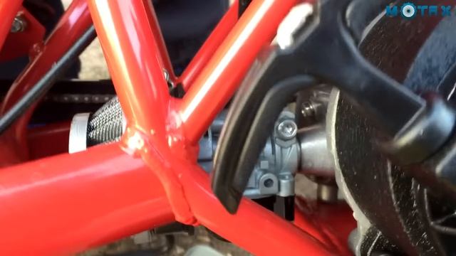Краткий обзор Минимото MOTAX 50 сс в стиле Ducati | Обзор детского мотоцикла смотреть онлайн