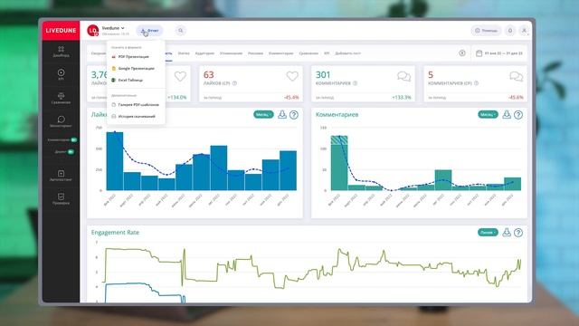 LiveDune Обновления за май 2023 года | Публикация Stories, новые метрики и отчеты смотреть онлайн