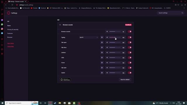 Opera GX How To Mute & Unmute Typing Sounds смотреть онлайн