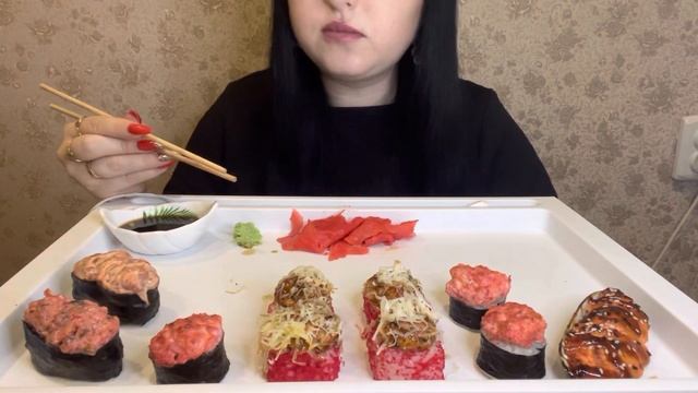 МУКБАНГ ??? Роллы, мидии и гунканы | MUKBANG Rolls, mussels and gunkans ? АСМР смотреть онлайн