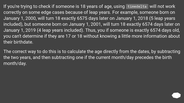 Convert timedelta to years? смотреть онлайн