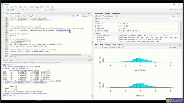 Data Minding with R - Lecture 8 (Linear Discriminant Analysis, LDA) смотреть онлайн
