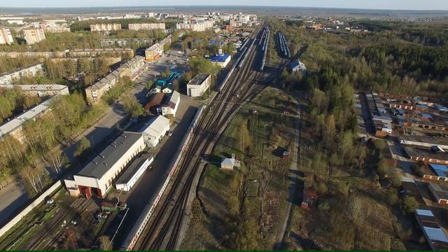 Сыктывкар квадрокоптер Морозова Вокзал Динамо