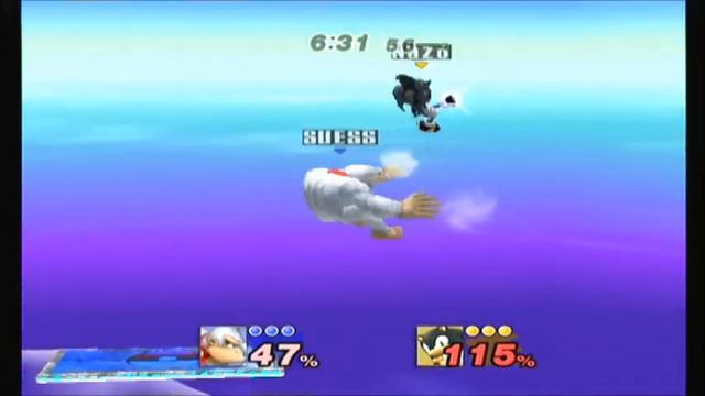 Heysuess (ROB, Donkey Kong) vs Nazo (Sonic) - Project M 3.02 смотреть онлайн