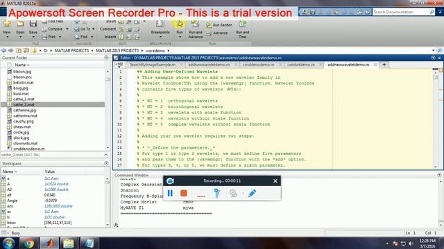 MATLAB WAVELETS смотреть онлайн