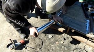 Китайский глушитель от мопеда и его внутренности