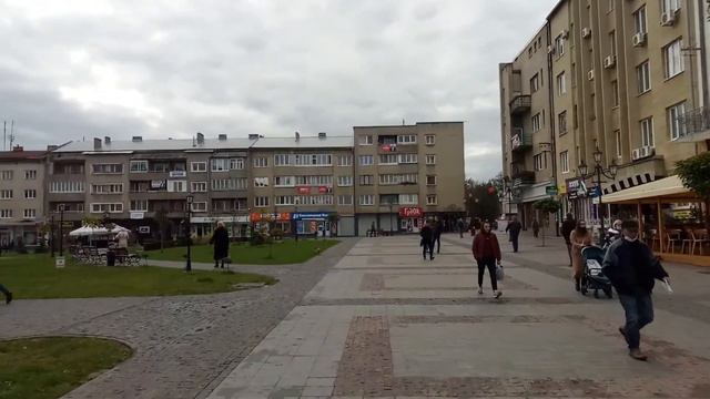 Город ДРОГОБЫЧ / Площадь Рынок / Храмы , архитектура , памятники ! смотреть онлайн