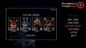 FNAF PLUS ► ВСЕ СКРИМЕРЫ + МЕНЮ EXTRA ◄ ФНАФ ПЛЮС