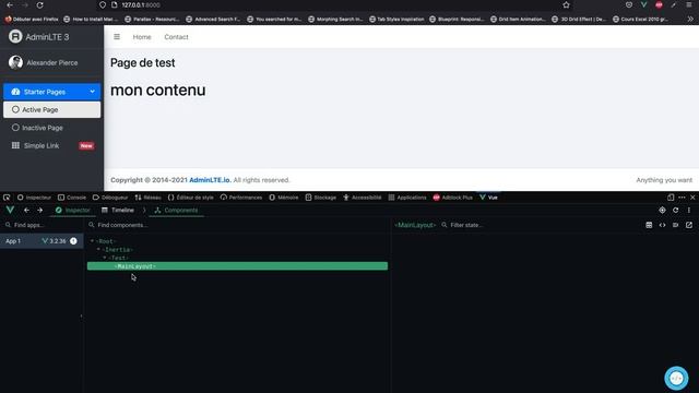 Laravel, Inertia & Vue JS 3 - Projet gestion scolaire: #3 - Les layouts смотреть онлайн