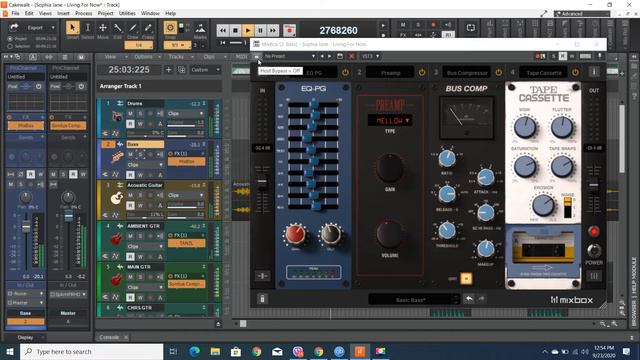 Ik Multimedia MIxBox vst plugin on Bass Guitar смотреть онлайн