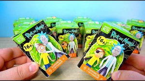 Вся коллекция Рик и Морти Свитбокс коробочки сюрприз Sweetbox