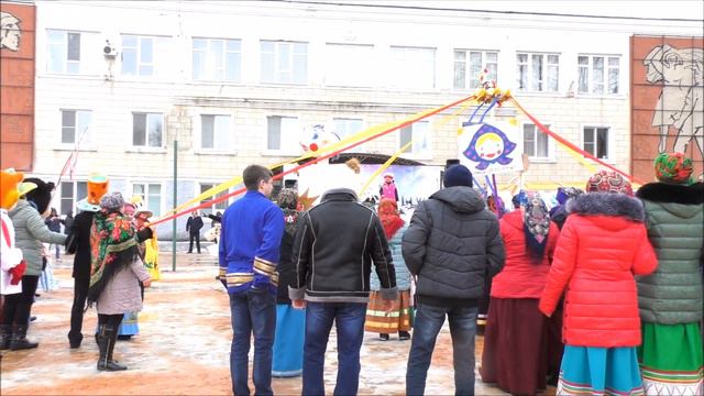 Масленица 2019 г.Калининск смотреть онлайн