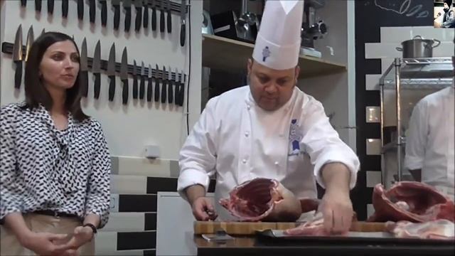 Мастер Класс школы Le Cordon Bleu.Как правильно разделывать баранину смотреть онлайн