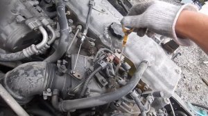 Видеотест ДВС 15B. Toyota Dyna 1998 г. BU107-6391