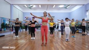 AEROBIC DANCE | 20 MIN AEROBIC DANCE WORKOUT FOR BEGINNER | Exercise for a Flat Stomach